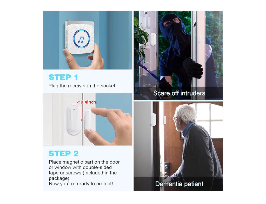 Complete Home Protection Bundle - Camera + Smart Lock + Sensors