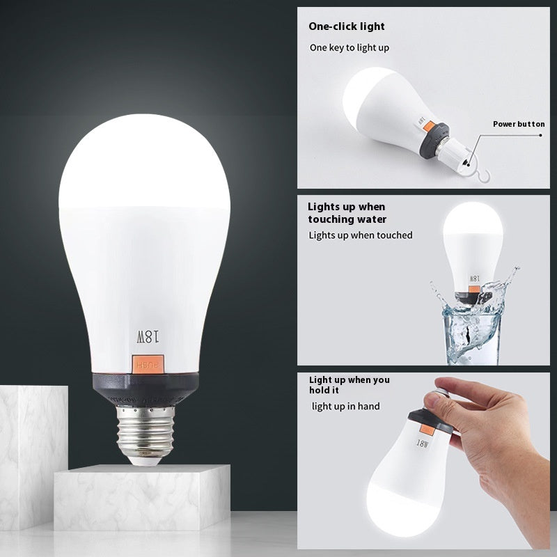 LED Rechargeable Detachable Emergency Bulb Light