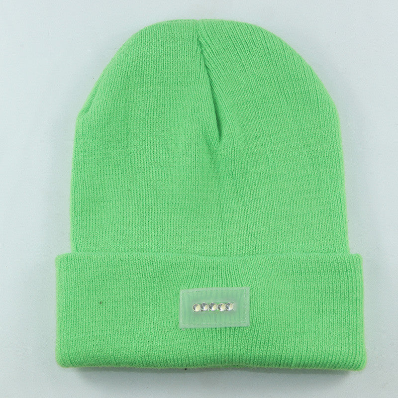 GlowGear™ LED Beanie - Hands-Free Headlamp for Outdoor Activities