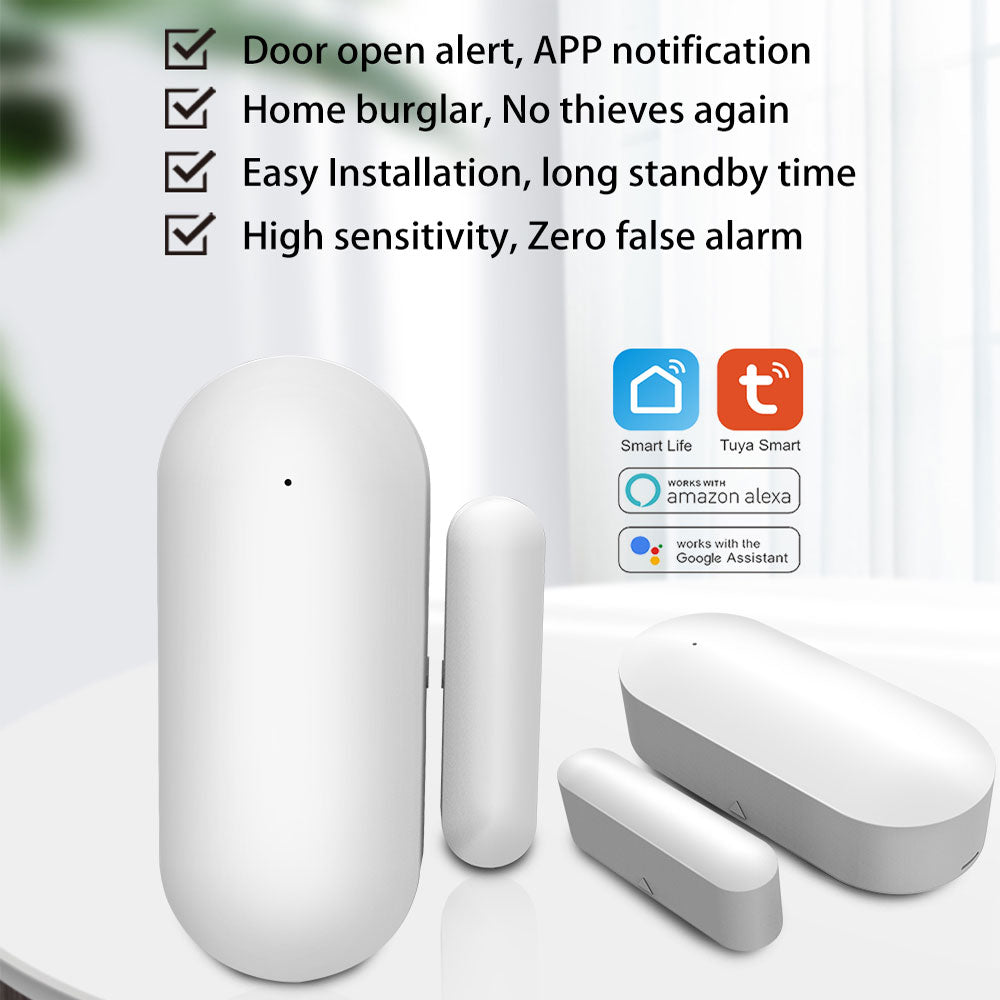 AlertGuard™ Door & Window Sensor Alarm - Wireless Security Alert System (4-Pack)