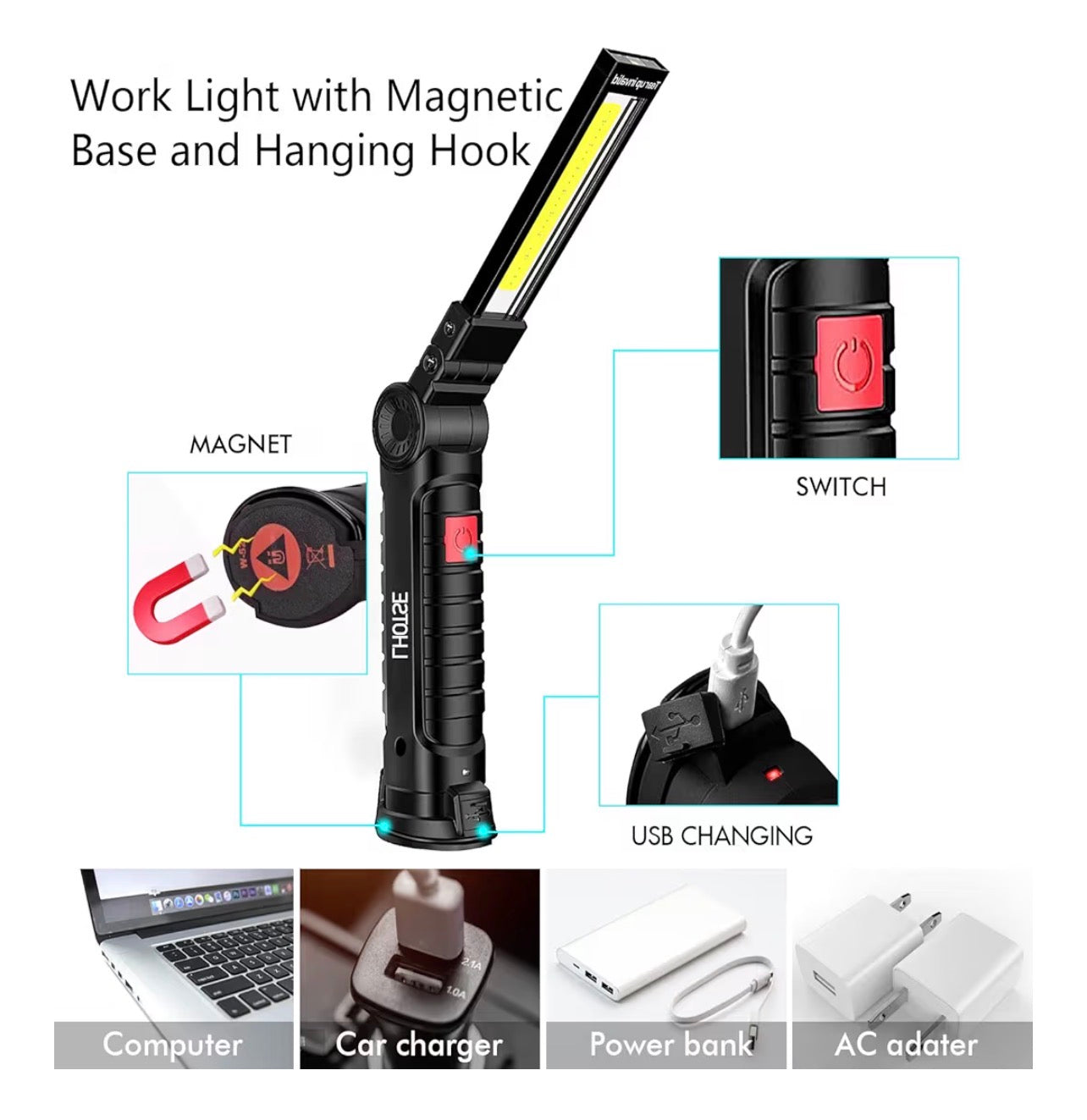 WorkBeam Rechargeable LED Work Light