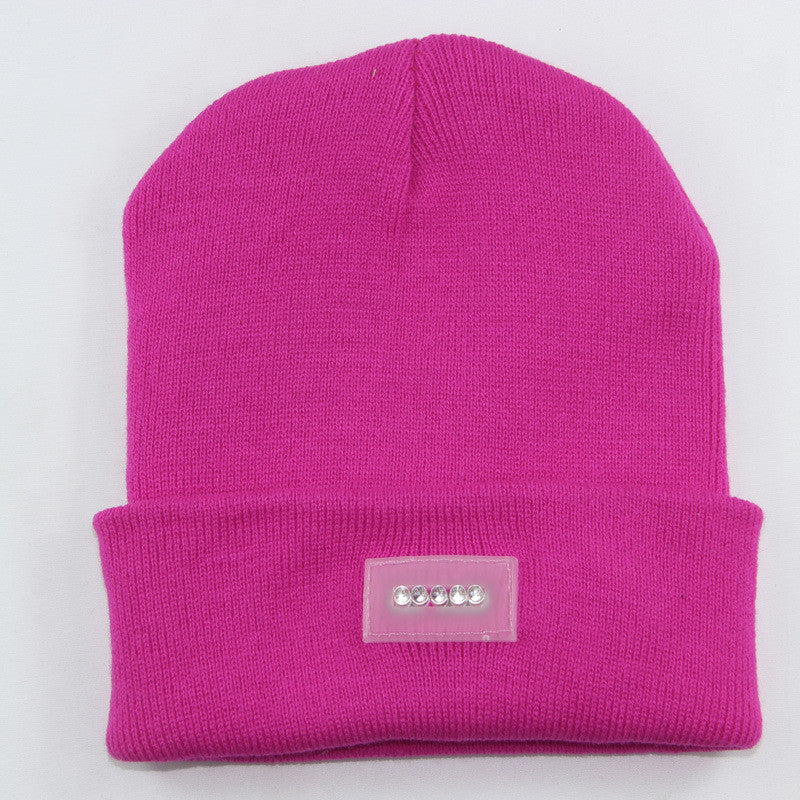 GlowGear™ LED Beanie - Hands-Free Headlamp for Outdoor Activities