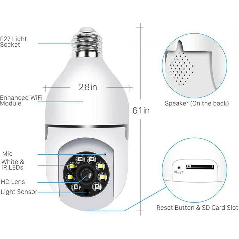StealthCam Light Bulb Security Camera