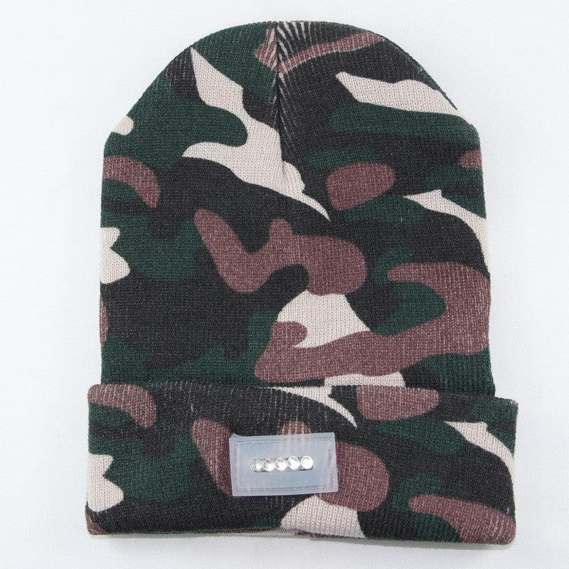 GlowGear™ LED Beanie - Hands-Free Headlamp for Outdoor Activities