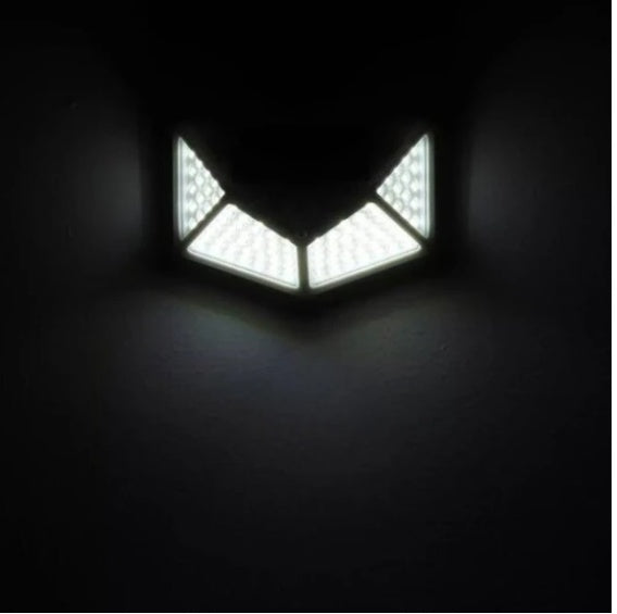 SolarGuard™ Motion Sensor Wall Light - 4-Sided Outdoor Security Lighting