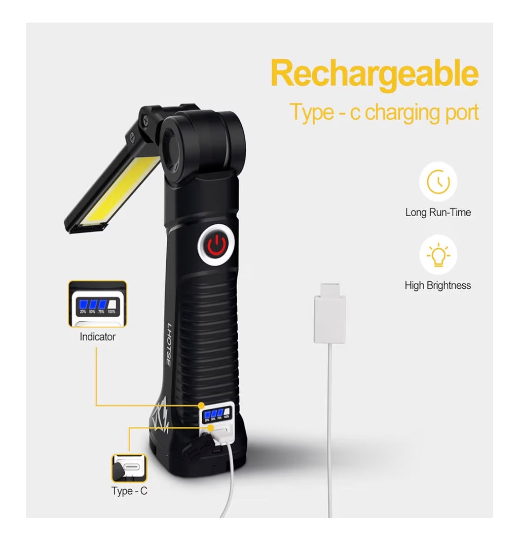 Car Safety Pack - Dash Cam + Work Light Bundle