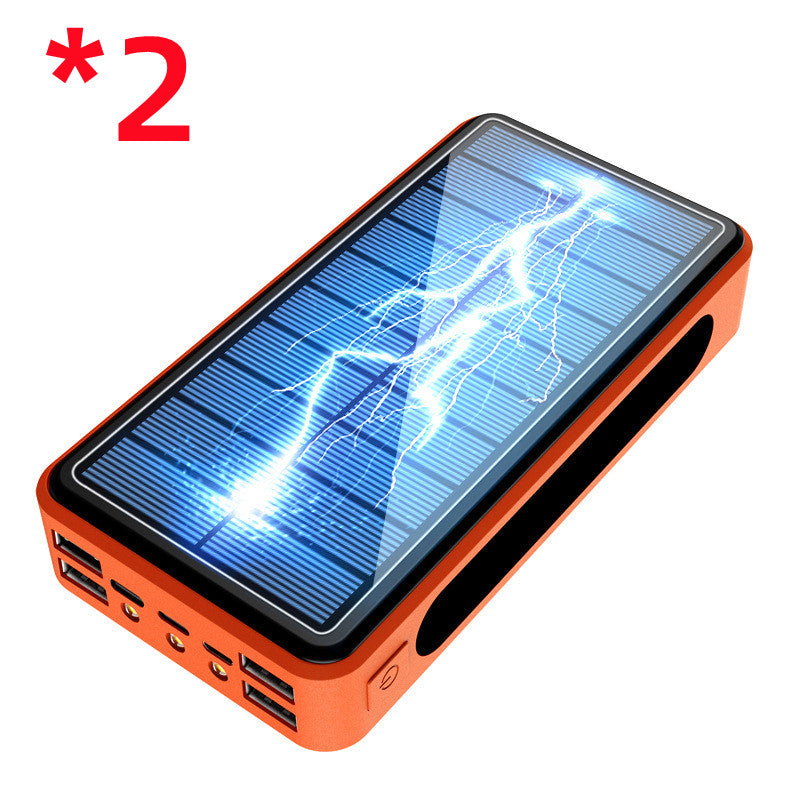 SolarCharge™ 30,000mAh Power Bank - Waterproof Portable Solar Charger