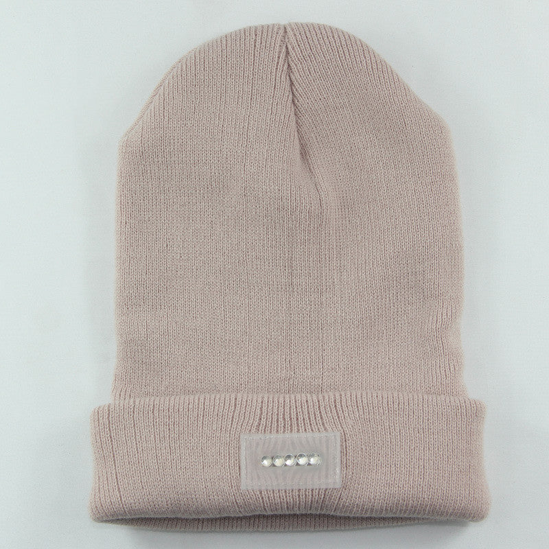 GlowGear™ LED Beanie - Hands-Free Headlamp for Outdoor Activities