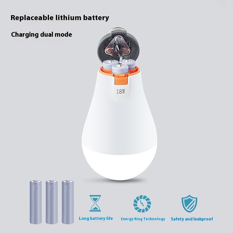 LED Rechargeable Detachable Emergency Bulb Light