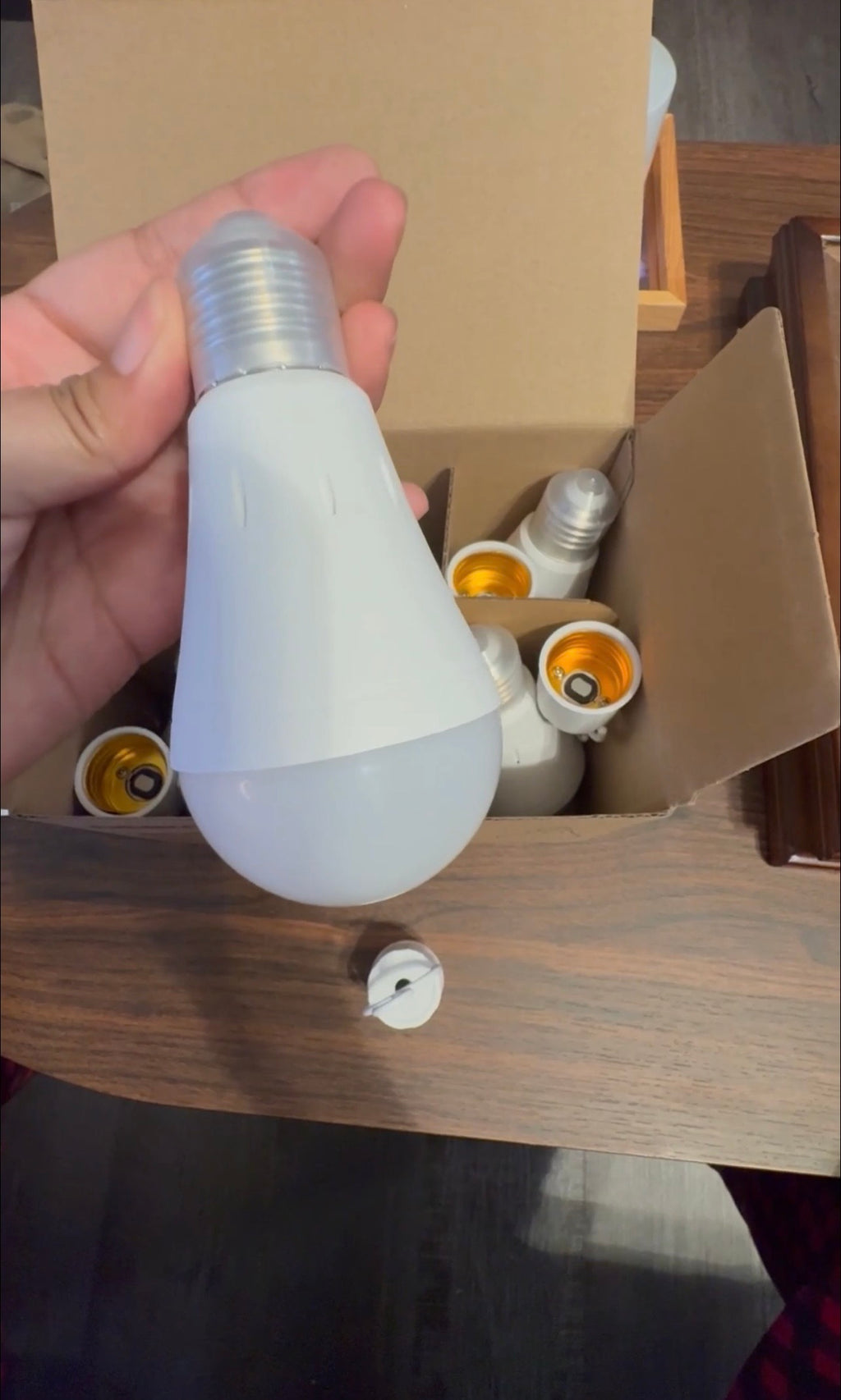 LED Rechargeable Detachable Emergency Bulb Light