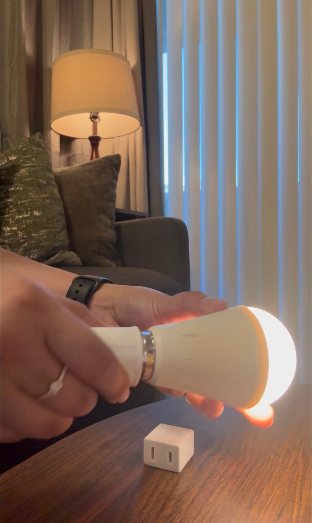 LED Rechargeable Detachable Emergency Bulb Light