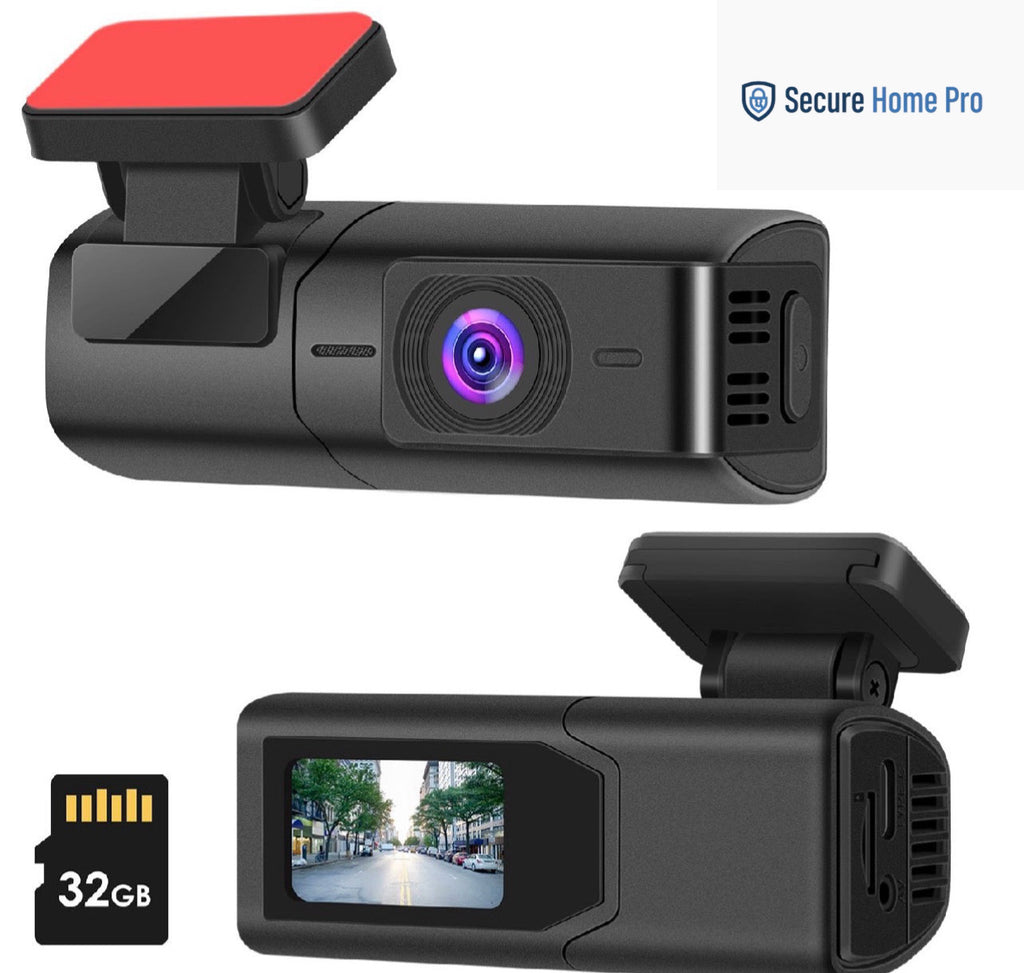 Car Safety Pack - Dash Cam + Work Light Bundle