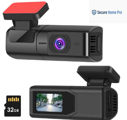 Car Safety Pack - Dash Cam + Work Light Bundle