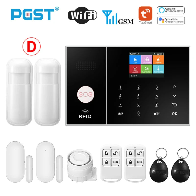 SmartGuard WiFi GSM Alarm System