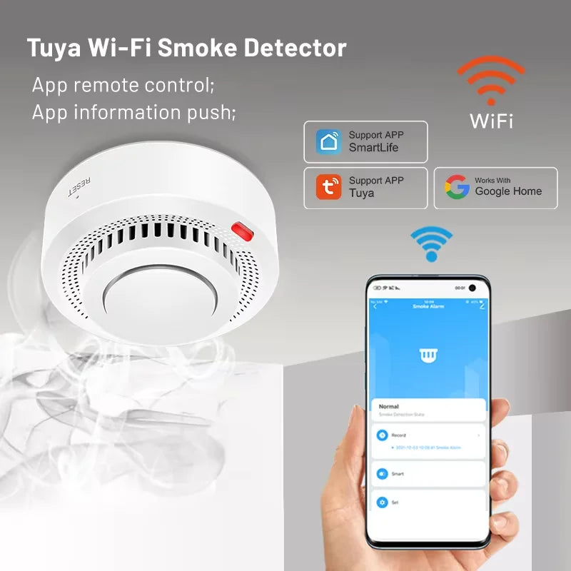 FireGuard Smart WiFi Smoke Detector