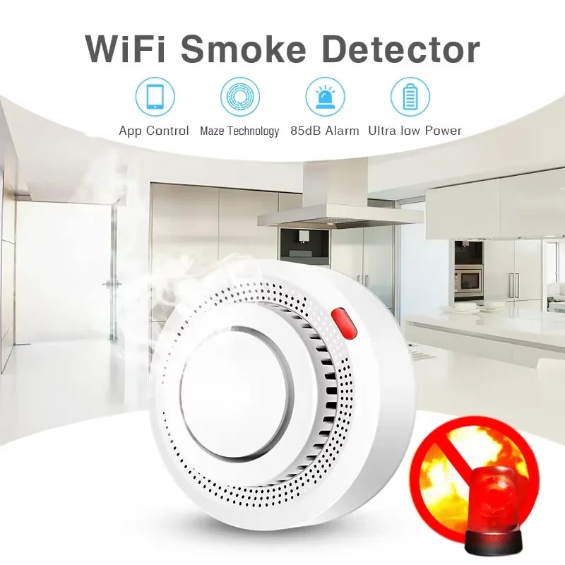FireGuard Smart WiFi Smoke Detector