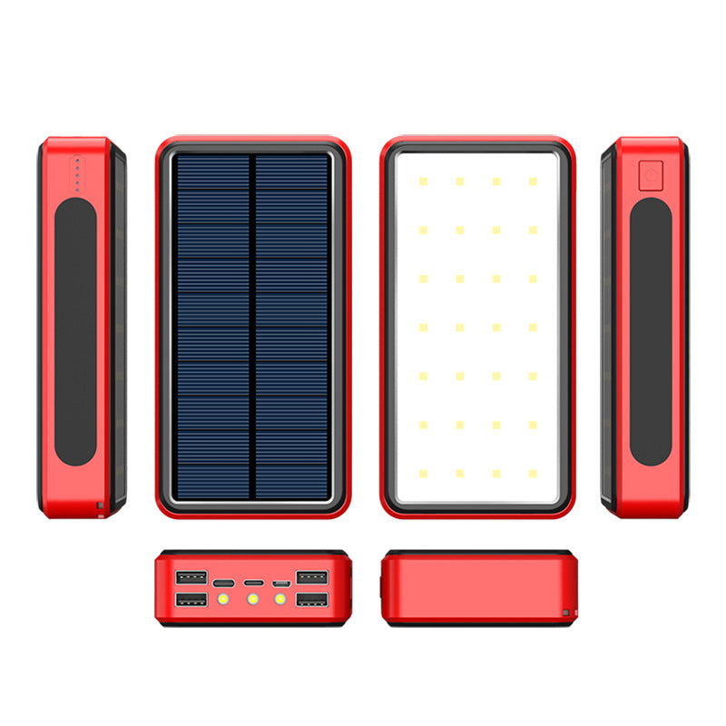 SolarCharge™ 30,000mAh Power Bank - Waterproof Portable Solar Charger