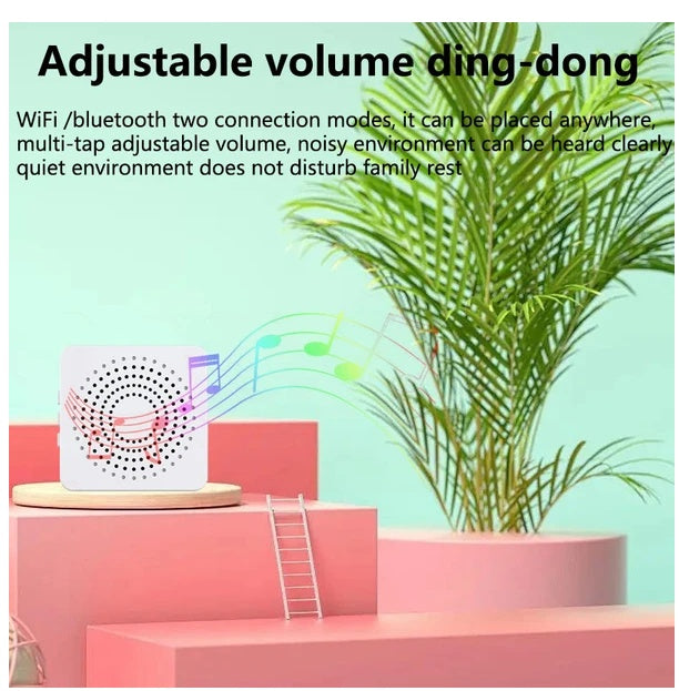 SmartDoor™ Video Doorbell Camera - WiFi Security with 2-Way Audio