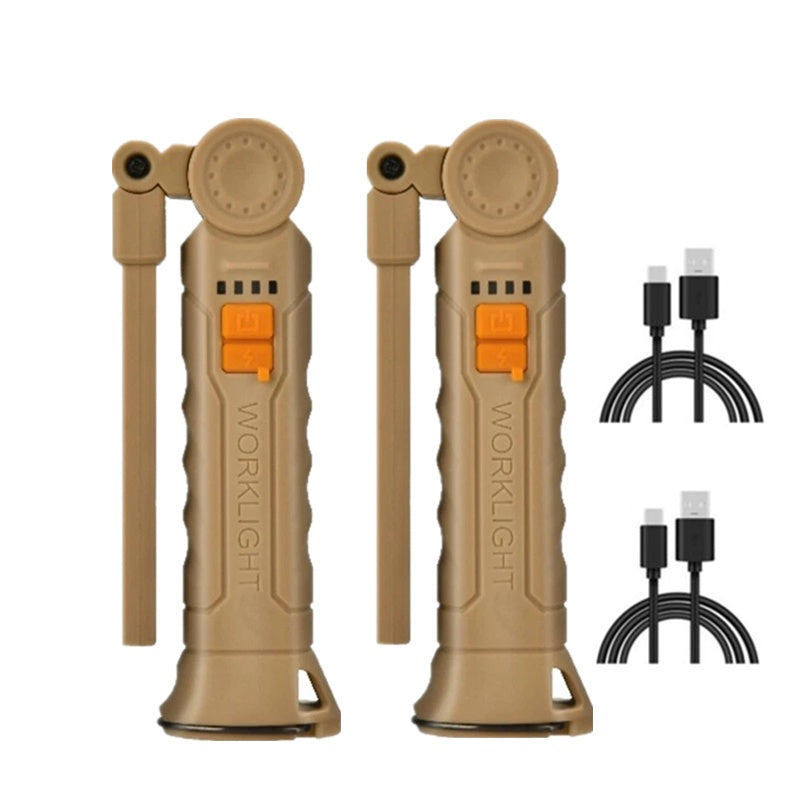 WorkBeam™ Rechargeable LED Work Light - Magnetic Portable Flashlight