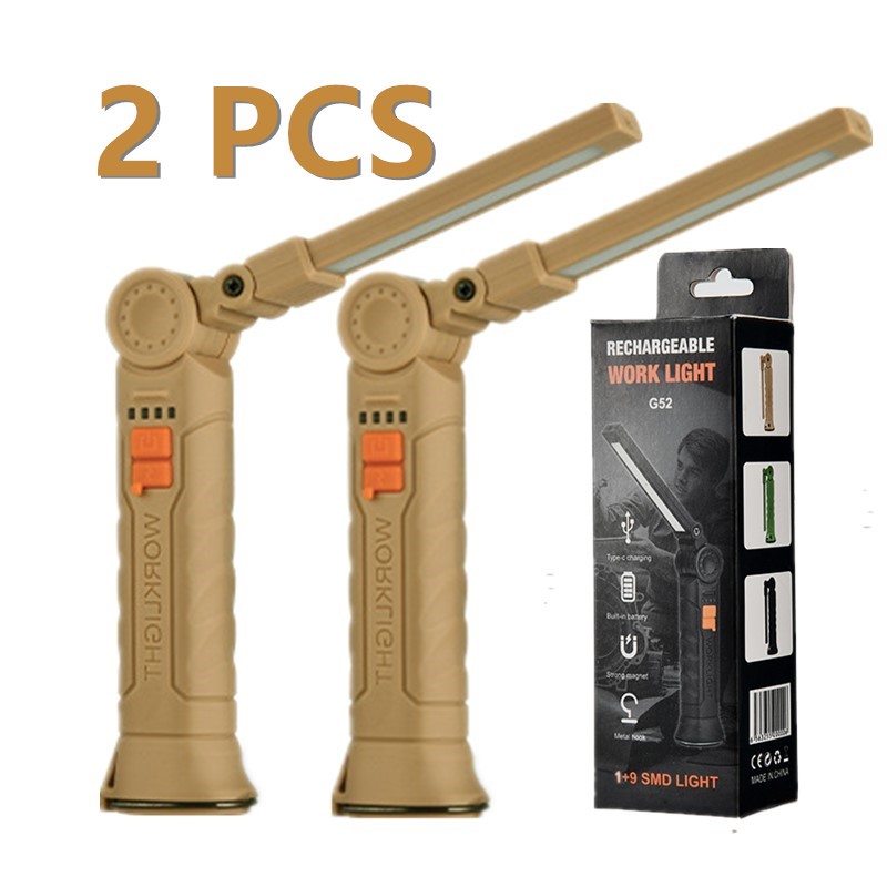 WorkBeam™ Rechargeable LED Work Light - Magnetic Portable Flashlight